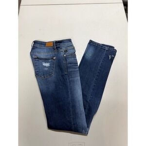JUDY BLUE STRAIGHT FIT WOMENS DISTRESSED JEANS SIZE 3/26